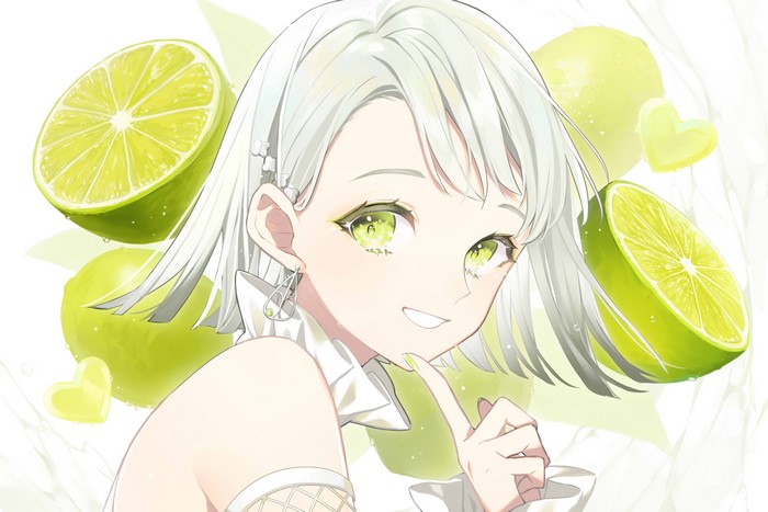 Sogawa with Silver Hair and Limes
