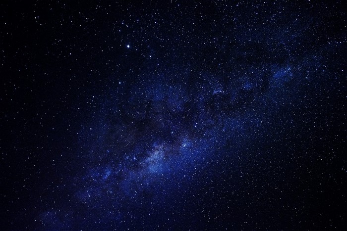 Deep space with a nebula and stars