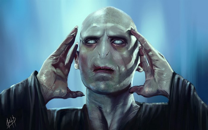 Lord Voldemort Digital Artwork