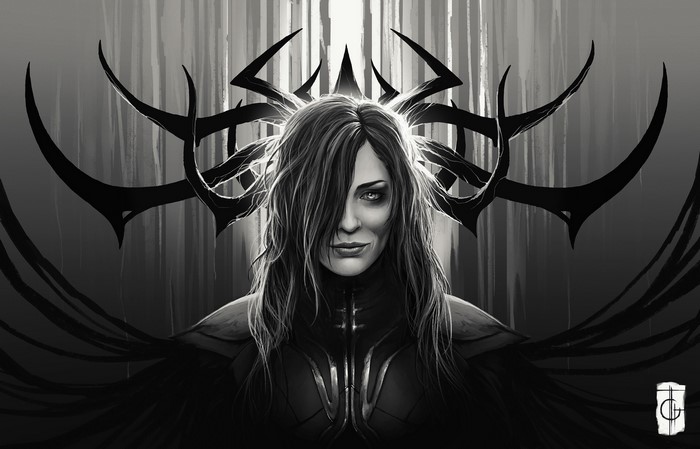 Hela from Thor: Ragnarok by Rodney Amirebrahimi