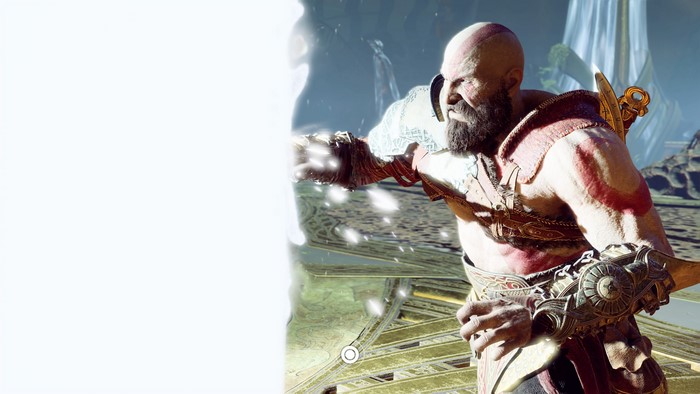 Kratos from God of War in 4K