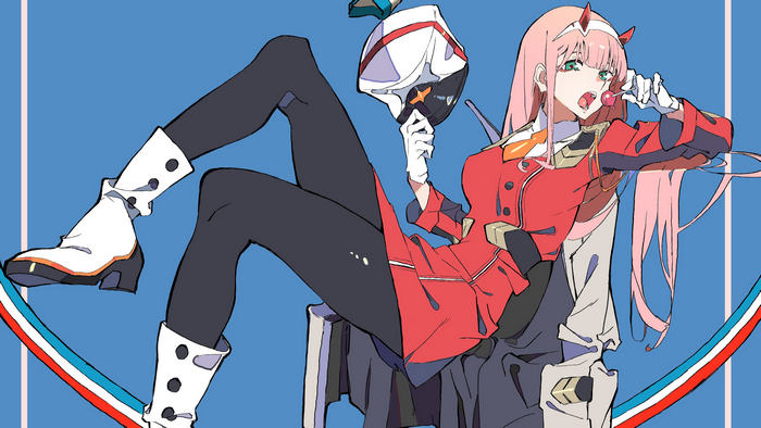 Zero Two from Darling in the FranXX