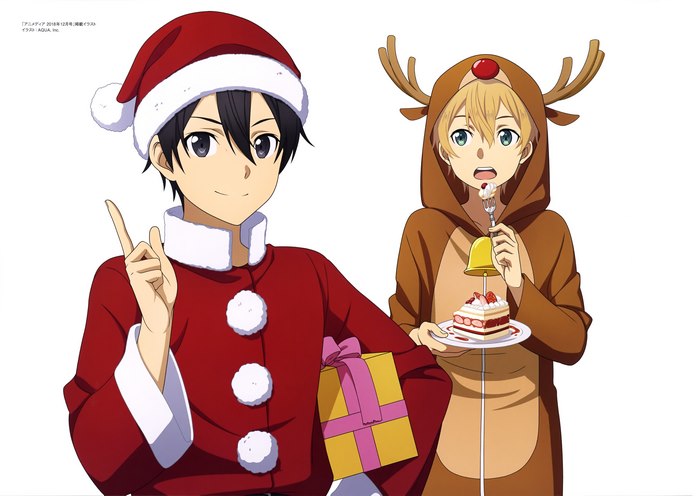 Sword Art Online Alicization Kirito and Eugeo Christmas