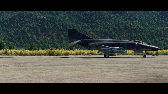McDonnell Douglas F-4 Phantom II on tarmac