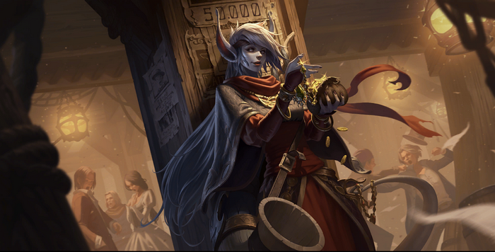 Elven woman from League of Legends: Wild Rift