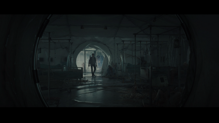 Ellie from The Last of Us Part II in a hospital