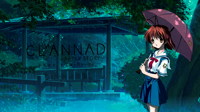 Clannad After Story Nagisa Furukawa Rain