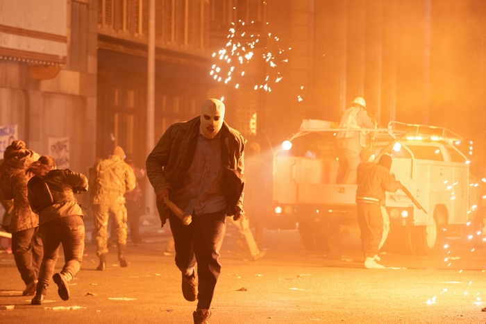 The Forever Purge action scene