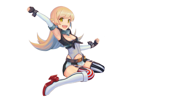 Oshino Shinobu from Monogatari Series and Kantai Collection