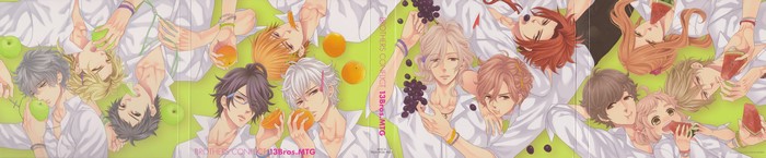 Brothers Conflict anime boys with fruits