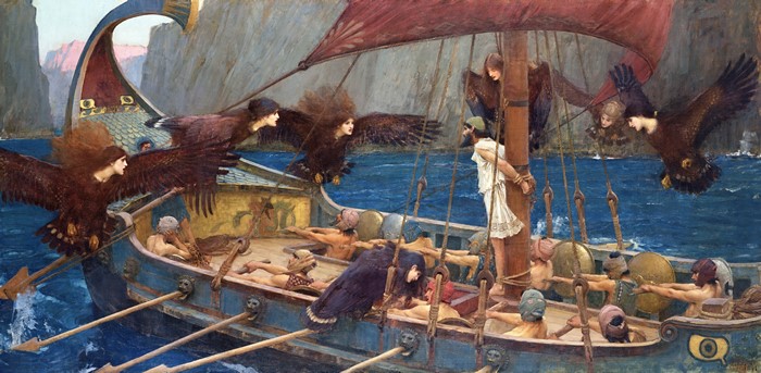 Ulysses and the Sirens by John William Waterhouse