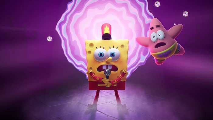 SpongeBob SquarePants The Cosmic Shake Art