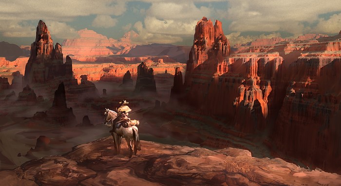 4K landscape digital art by David Frasheski