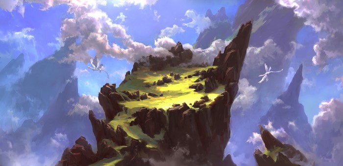 4K Dragon Landscape by David Frasheski
