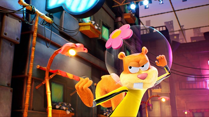 Sandy Cheeks from SpongeBob SquarePants in 4K