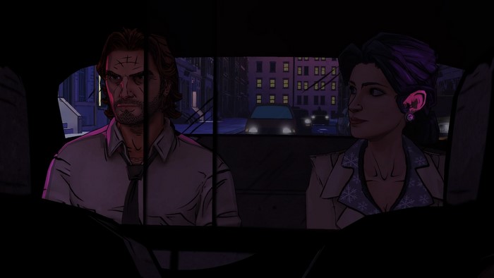 Bigby Wolf and Snow White from The Wolf Among Us