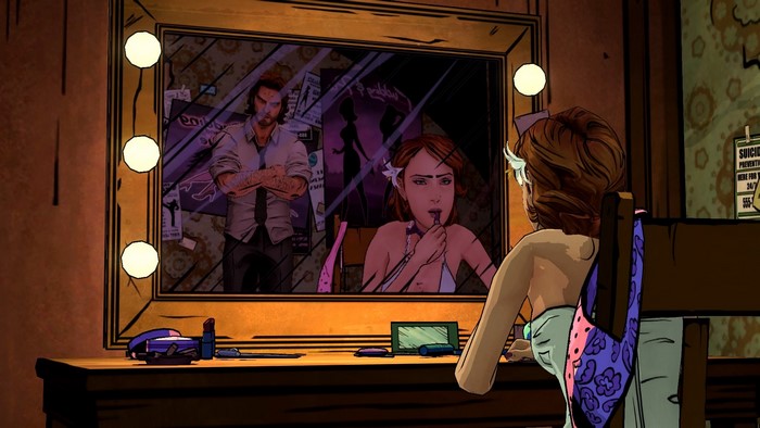 Bigby Wolf and Snow White from The Wolf Among Us