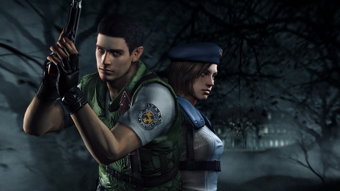 Wallpaper resident evil, biohazard, art, Resident evil, Jill Valentine, Chris  Redfield, Albert Wesker, fan for mobile and desktop, section игры,  resolution 3081x2070 - download