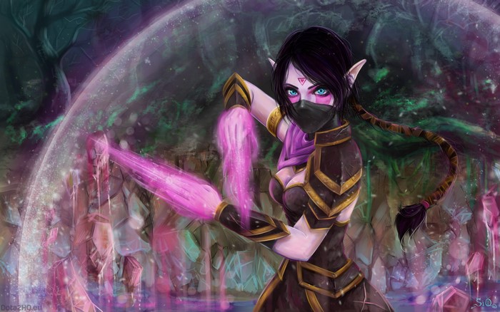 Templar Assassin from Dota 2