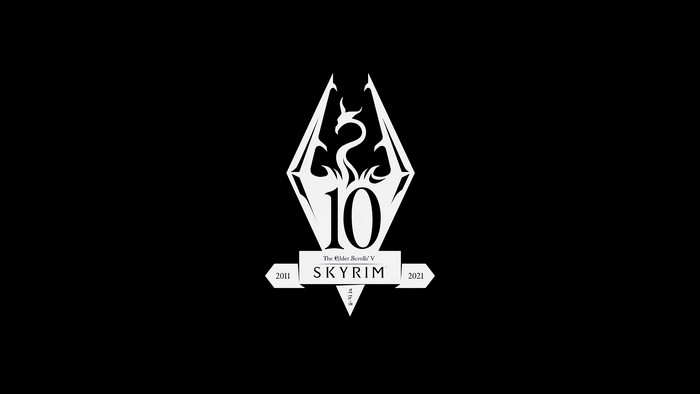 The Elder Scrolls V: Skyrim 10th Anniversary Logo