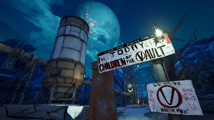 Borderlands 3 Children of the Vault signs