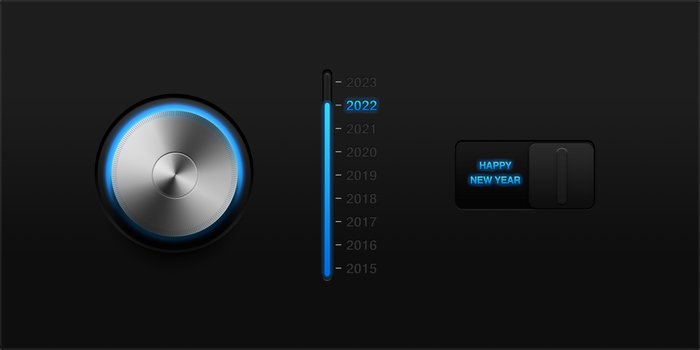 Happy New Year 2022 Celebration Design