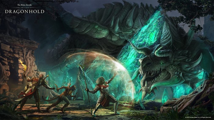 The Elder Scrolls Online: Dragonhold Dragon Fight