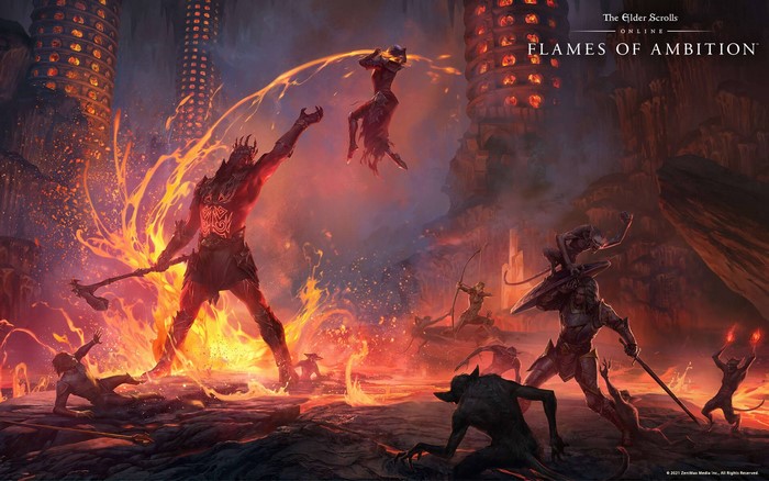 The Elder Scrolls Online: Flames of Ambition - Molag Bal Battle