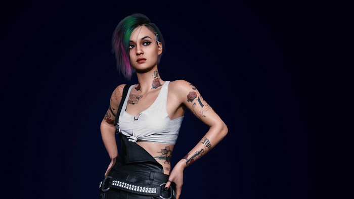 Judy Alvarez from Cyberpunk 2077