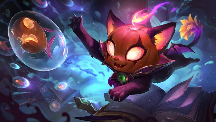 Bewitching Yuumi from League of Legends