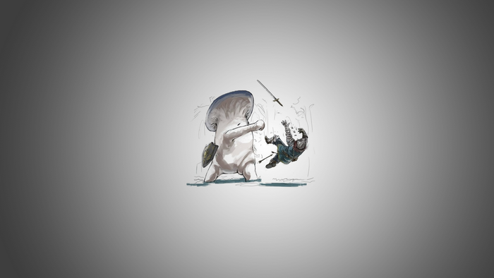 Mushroom Knight from Dark Souls