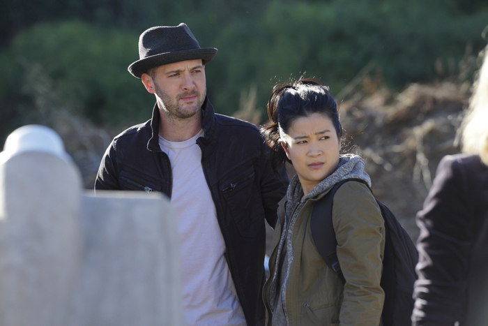 Scorpion Happy Quinn and Toby Curtis