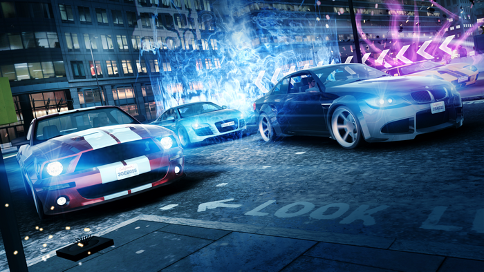 Cars from Blur video game
