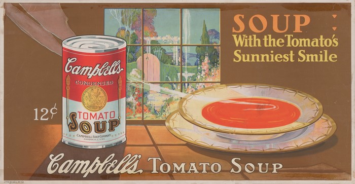 Campbell's Tomato Soup Advertisement