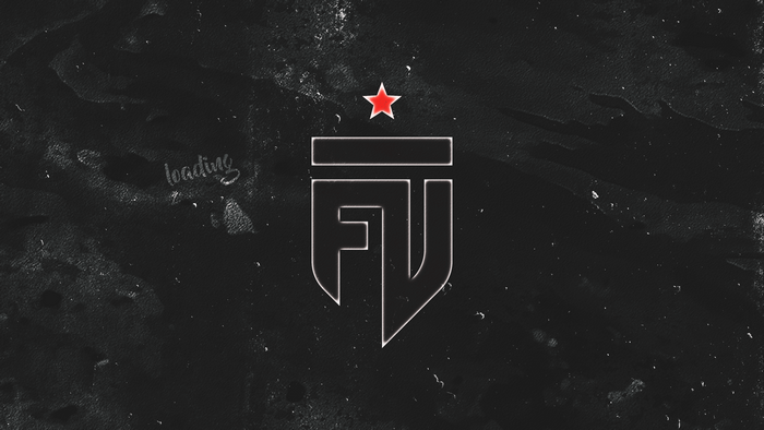 Futbolist e-sports team logo with red star