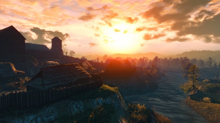 The Witcher 3: Wild Hunt 4K Video Game Landscape