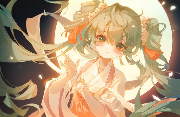 Hatsune Miku from Vocaloid