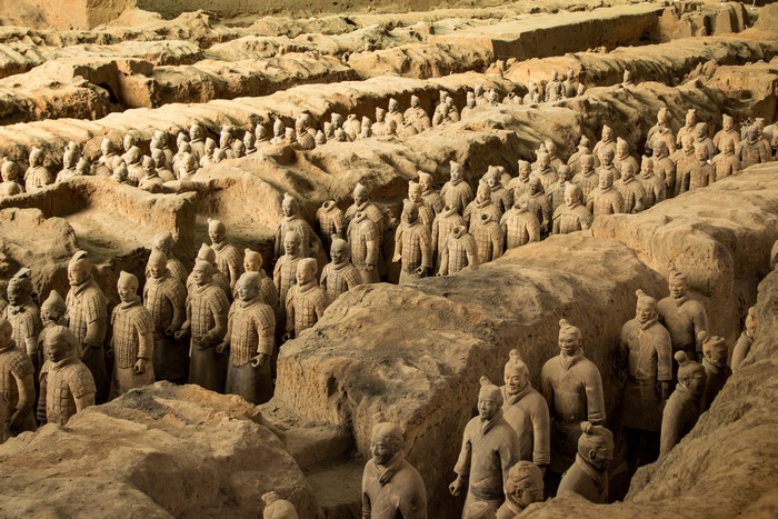 Terracotta Warriors in Xi'an, China