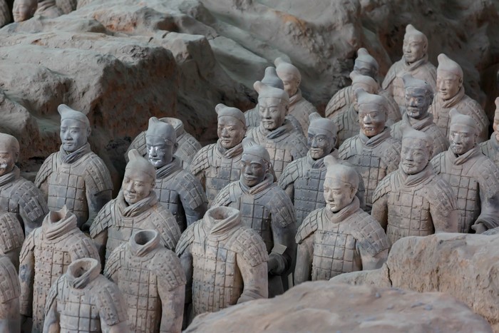Terracotta Warriors in China