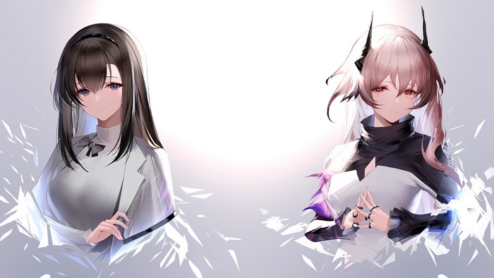 Anime girls from Arknights