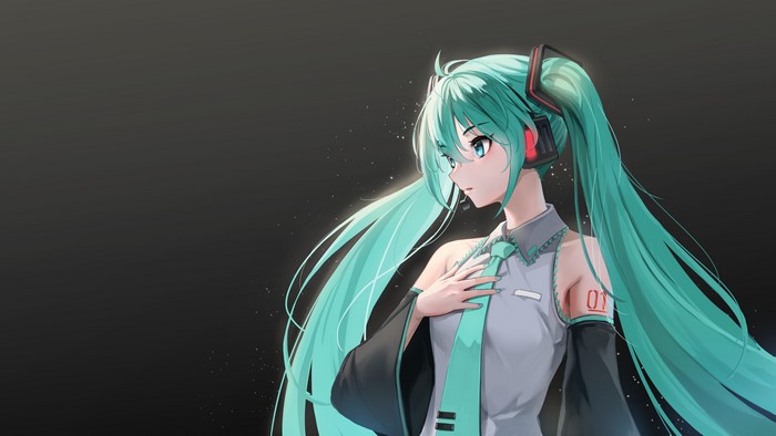 Hatsune Miku from Vocaloid
