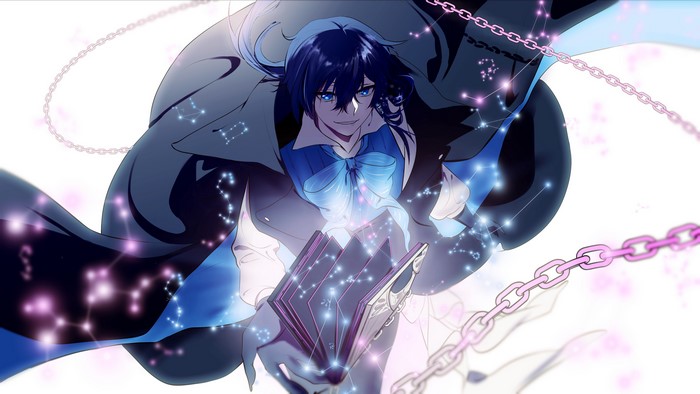 Vanitas from The Case Study of Vanitas holding a book