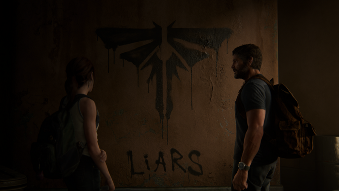 Ellie and Joel from The Last of Us 2