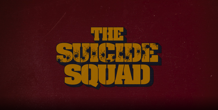 The Suicide Squad movie title card