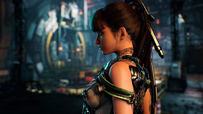 4K Project Eve Playstation 5 Video Game Girl