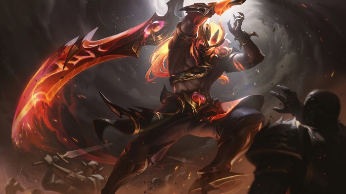 Nightbringer Tryndamere from League of Legends 4K