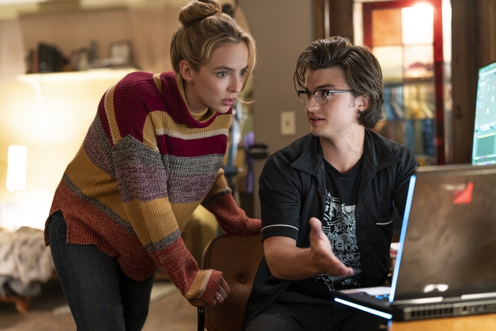 Joe Keery and Jodie Comer in Free Guy
