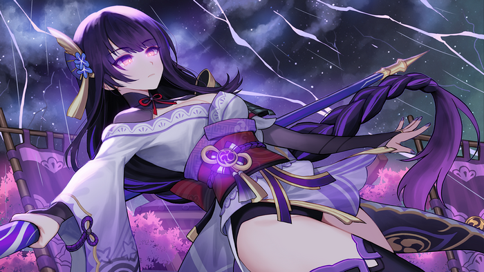Raiden Shogun from Genshin Impact