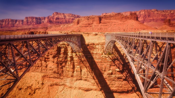 Marble Canyon Bridges, Arizona, USA