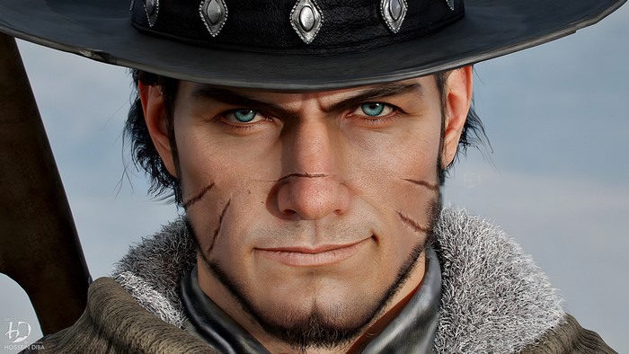 Red Harlow from Red Dead Revolver 4K